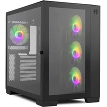 NOX XTREME PRODUCTS NOX Hummer Astra ARGB, gehärtetes Glas, USB 3.0, schwarz