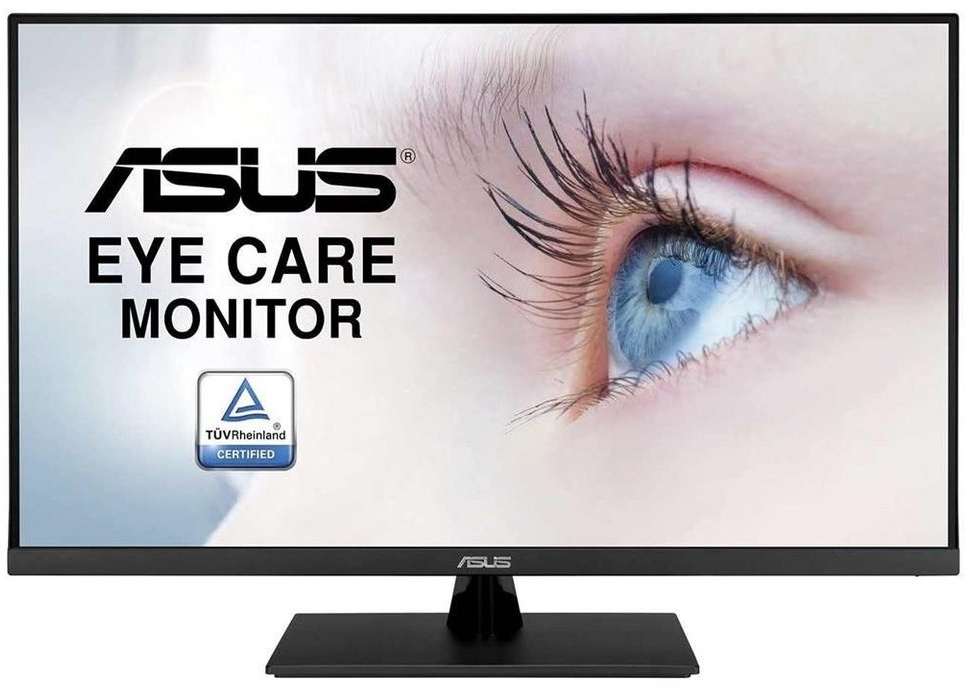 Asus VP32UQ LED-Monitor (80,00 cm/31,5 ", 3840 x 2160 px, 4K Ultra HD, 5 ms Reaktionszeit, 60 Hz, IPS-LED, IPS, sRGB, HDR-10, DisplayPort, HDMI, Flicker Free, Blue Light Filter) schwarz okluge