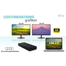 iTEC i-tec USB-C Tripple-4K Docking Gen2 + 100W PD
