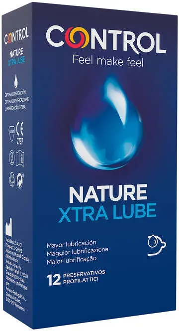 CONTROL - ADAPTA NATURE EXTRALUBE CONDOMS 12 UNITS