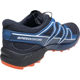 Salomon Speedcross WP Kinder Dark Navy / Dark Blue / Red Orange 38