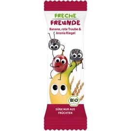 Erdbär Freche Freunde Bio Fruchtriegel Banane-Rote Traube-Aronia 4 x 23 g