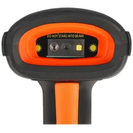 DeLock 90556 2D-Barcodes), Barcode-Scanner, Orange, Schwarz