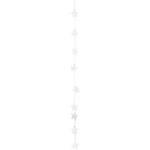 räder Winterzeitkette Porzellan 90 cm Weiß