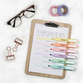 Stabilo swing cool Pastel Textmarker farbsortiert, 6 St.