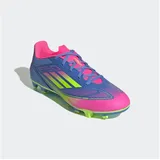 Adidas Men's F50 Club FG/MG Fußballschuh Blue Fusion/Lucid Lemon/Lucid Pink 48 - 48 EU