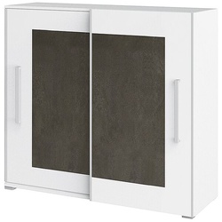 röhr Schiebetürenschrank »Objekt Plus« (3 Fächer - 160 cm breit) grau, 160x40 cm