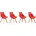 Happy Garden Esszimmerstuhl Nora rot 4er Set