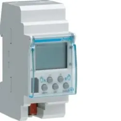 Hager TXA022 Wochenschaltuhr 2-Kanäle KNX, REG 2M.Zeitschaltuhr KNX mit 2 unabhängigen Schaltkanälen. Tages- und Wochenprogramm mit 56
