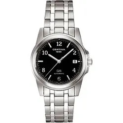Certina Herren Automatik Kollektion DS Tradition C633.7195.42.66 - schwarz,silber - 37mm