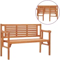 vidaXL Gartenbank 120 x 0 x 0 cm Braun