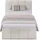 Halmon Schlafkomfort Betten Dalas 100 x 200 cm H3 Beige