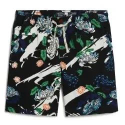 Superdry für Herren. M7110432A Bermudashorts schwarz (L), Lässig, Baumwolle