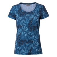 Vaude Damen Skomer AOP T-Shirt, Ultramarine, 36