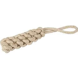 Kerbl Dummy am Seil M Jute/Baumwolle Ø5x32cm (Hundespielzeug), Hundespielzeug