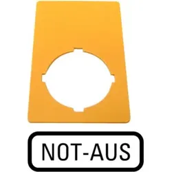 Eaton NOT-AUS-Schild NOT-AUS M22-XZK-D99