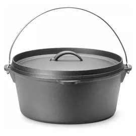HENDI Gusseisentopf 7,2L 31 cm rund