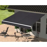 Konifera Gelenkarmmarkise 350 x 200 cm anthrazit 53204959-0