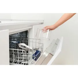 Emsa Optima Schüttdose transparent weiß 1 l
