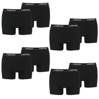 Head Boxershorts Basic schwarz S 8er Pack