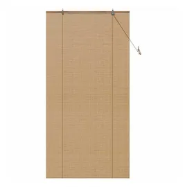 vidaXL Fensterjalousien Und -schattierungen Hellbraun Bambus