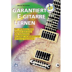Garantiert E-Gitarre Lernen / Garantiert E-Gitarre Lernen, M. 2 Audio-Cds - Bernd Brümmer, Kartoniert (TB)