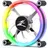 Zalman ZM-LF120 ARGB Lüfter 120mm Leise - PWM Lüftersteuerung 800-1500 U/Min - Kühler PC Gehäuselüfter RGB - Case Fan 120mm mit Lichtsteuerungssoftware - schwarz