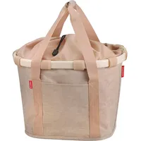 KLICKfix Bikebasket twist coffee braun