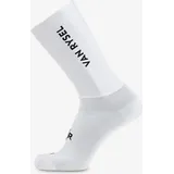 VAN RYSEL Aero Radsocken 43-46 grau/weiß