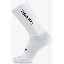 VAN RYSEL Aero Radsocken 43-46 grau/weiß