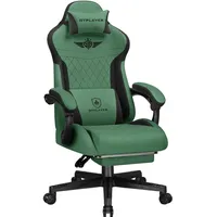 GTPLAYER Gaming Stuhl, Ergonomischer Gamer Stuhl aus Stoff mit