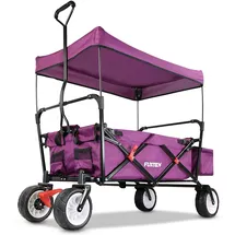 FUXTEC Fuxlife Einsteiger Bollerwagen FX-CT350 Purpur