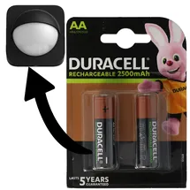 Duracell Akku AA 2500 mAh 2 St.