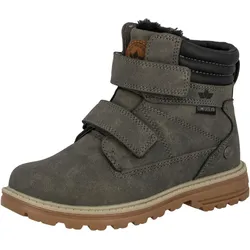 Stiefel grau wasserdicht Jungen Freizeitstiefel Corner V 28