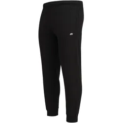 Sweathose MIKON, Herren, Gr. M, EURO-Größen, schwarz, 65% Baumwolle, 35% Polyester, unifarben, Hosen, im lockeren Schnitt