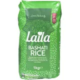Laila Basmati Reis Basmati Rice Langkornreis Longgran Rice Langkorn Reis 1kg