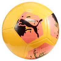 Puma Big Cat ball, Unisex-Erwachsene Trainingsbälle, Sunset Glow-Sun Stream-PUMA Black, 4-084214