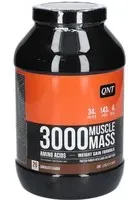 QNT Muscle Mass 3000 Chocolat Poudre Et Solvant Pour Une Instillation Intravésicale 1,3 kg