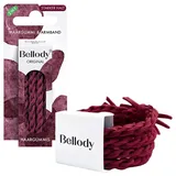 Bellody Original Haargummis Bordeaux Red 4 Stück