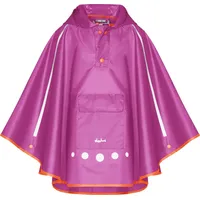 Playshoes Regenponcho faltbar in Beere, S