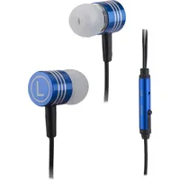 Peter Jäckel IN-EAR Headphone Blue mit 3.5mm Klinkenanschluss (Kabelgebunden),