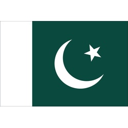 flaggenmeer Flagge Pakistan 80 g/m2 ca. 60 x 90 cm