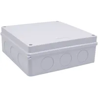 TRU Components TC-RB 200x200x80 TC-10239112 Installations-Gehäuse ABS Kunststoff Weiß