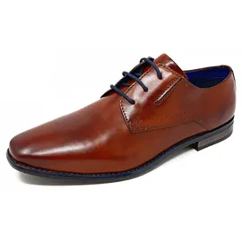 Bugatti Herren Businessschuhe, Männer Business Schnürer,Office,büro,Freizeit,Schnuerschuhe,Schnuerer,straßenschuhe,Cognac (6300),43 EU / 8.5 UK