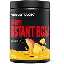 Body Attack Extreme Instant BCAA Tropical Fruit Pulver 500 g