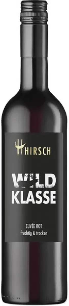 Hirsch Wildklasse Cuvée Vegan Rotwein trocken 0,75 l