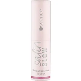 Essence satin GLOW cremiger Lippenstift mit Satin-Finish Farbton 04 Let ́s Get Mauvin 3.5 g