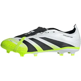 adidas Predator League FG/MG Herren cloud white/core black/lucid lemon 43 1/3