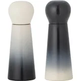 Bloomingville Hyman Salz- & Pfeffermühle 17 cm Schwarz unbefüllt
