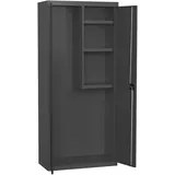 Proregal Putzmittelschrank AMEGO 180 x 60 x 40 cm Anthrazit